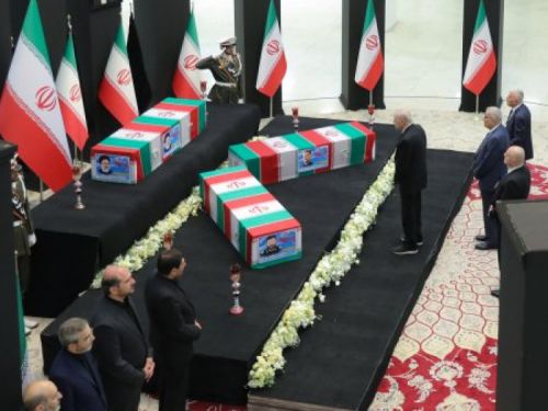 ادای احترام مقامات کشورها به مقام رئیس جمهور شهید و همراهان